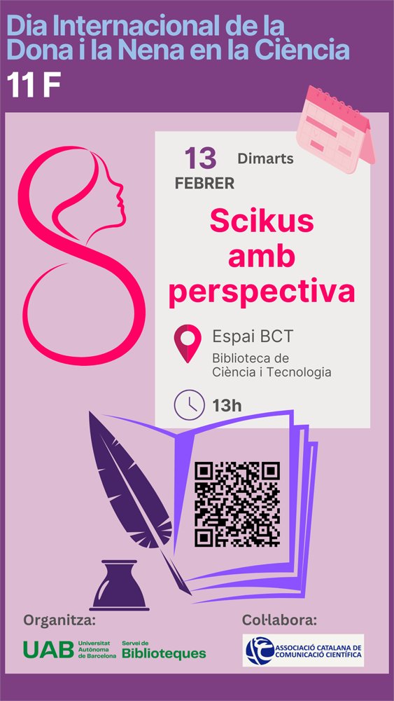 Bctuab's tweet photo. Però el José Antonio no és l'únic que escriu #scikus.
El dimarts 13/2 ens reunirem a la #bctUAB per parlar-ne, amb ell i amb Gemma Rius, Jordi Mas, @lauramorron @AFoschM i @xavierlasauca.
Ens acompanyes?
🔗https://t.co/MqtfHkqoCz
@UABciencies @uabbiociencies @EnginyeriaUAB https://t.co/AdLgNXyaEt