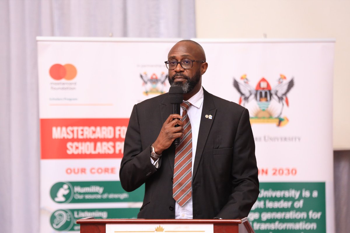MCFMakerere's tweet photo. We had more Exciting moments at #Mak74thGrad Scholars' Party yesterday! @armbukenya, @MastercardFdn Country Head for Uganda, shared inspiring words with our 144 graduates. https://t.co/GcsNWcegj9