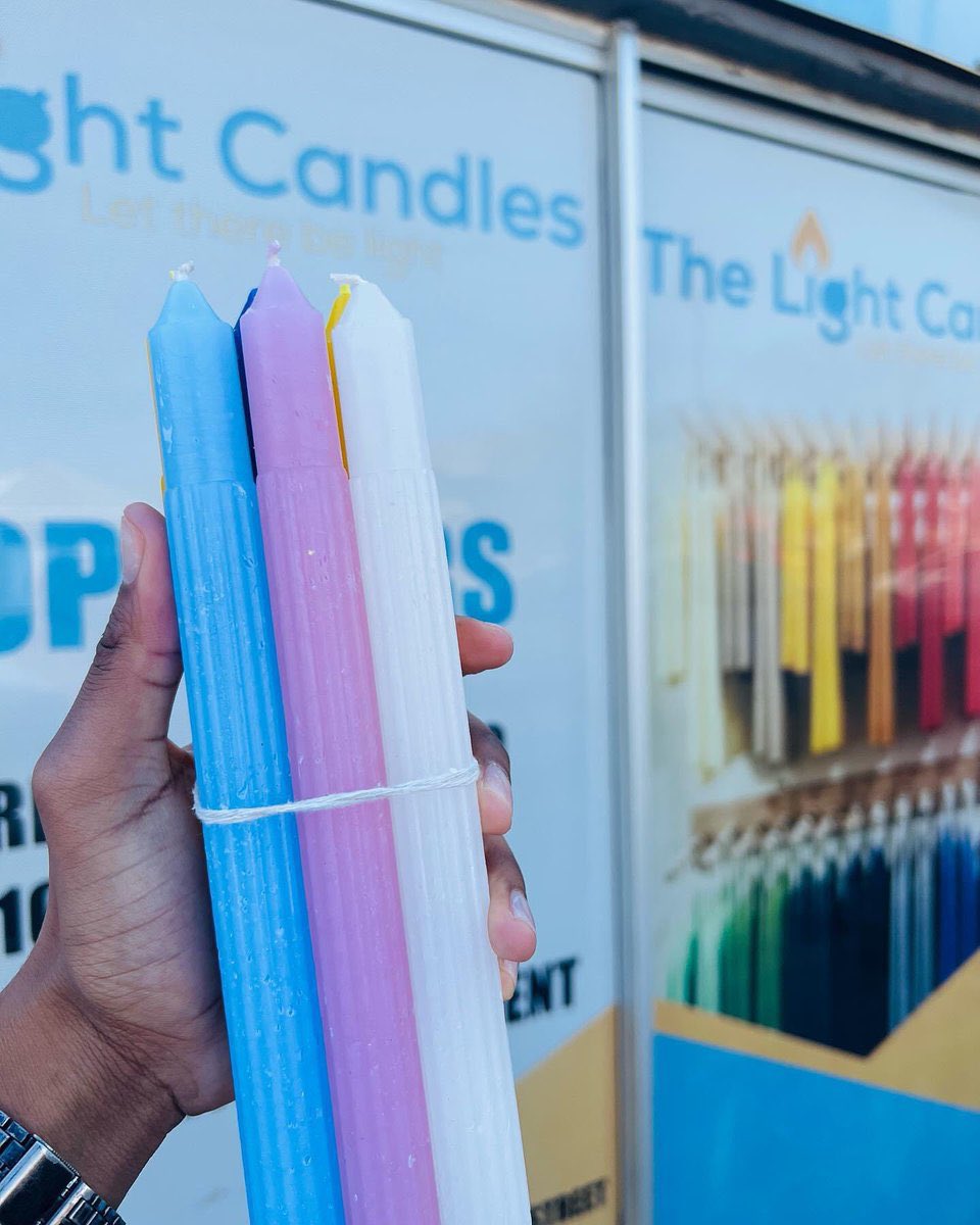 LightCandlesZA's tweet photo. Good day, we manufacture and sell premium quality candles and have 30 different colours
Please kindly retweet, our customer could be on your timeline 🙏🏾

📍- “The Light Candles”
DM/Whatsapp 0793204106 to order

#BBMzansi Kefi | Cassper | Black coffee | Maybach | #SAelections24 https://t.co/sCOrfuWjbw