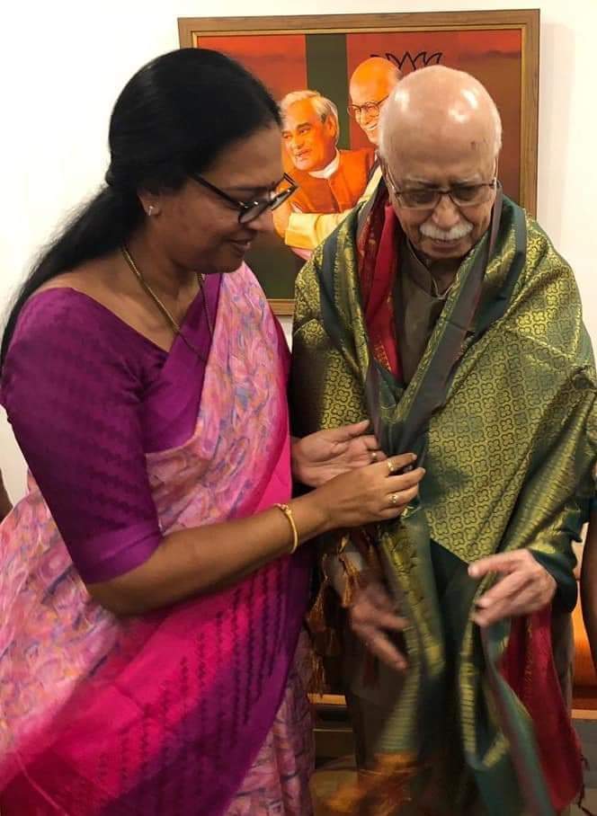 *Wishing LK Advani ji heartfelt congratulations on receiving the prestigious Bharat Ratna, recognizing his enduring dedication to the nation.*