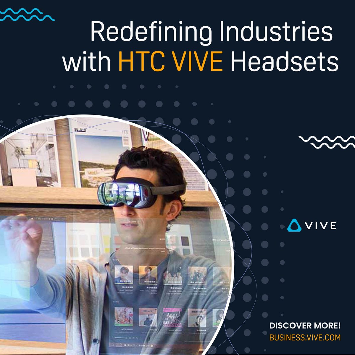 htcvive's tweet photo. Exciting developments ahead as HTC VIVE headsets redefine industries like healthcare, aerospace, architecture, defense, and gaming. With swappable batteries and versatile design, we're enhancing immersive experiences. Stay tuned for more:

https://t.co/JSOj9OHgzq https://t.co/ScsNakIffk