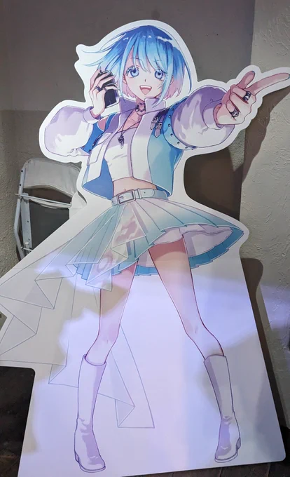 まいこさんといっしょに松下さんのライブ見てきたんだ〜〜!!可愛いのにパワフルで駆け抜けていった…#松下ワンマン2 