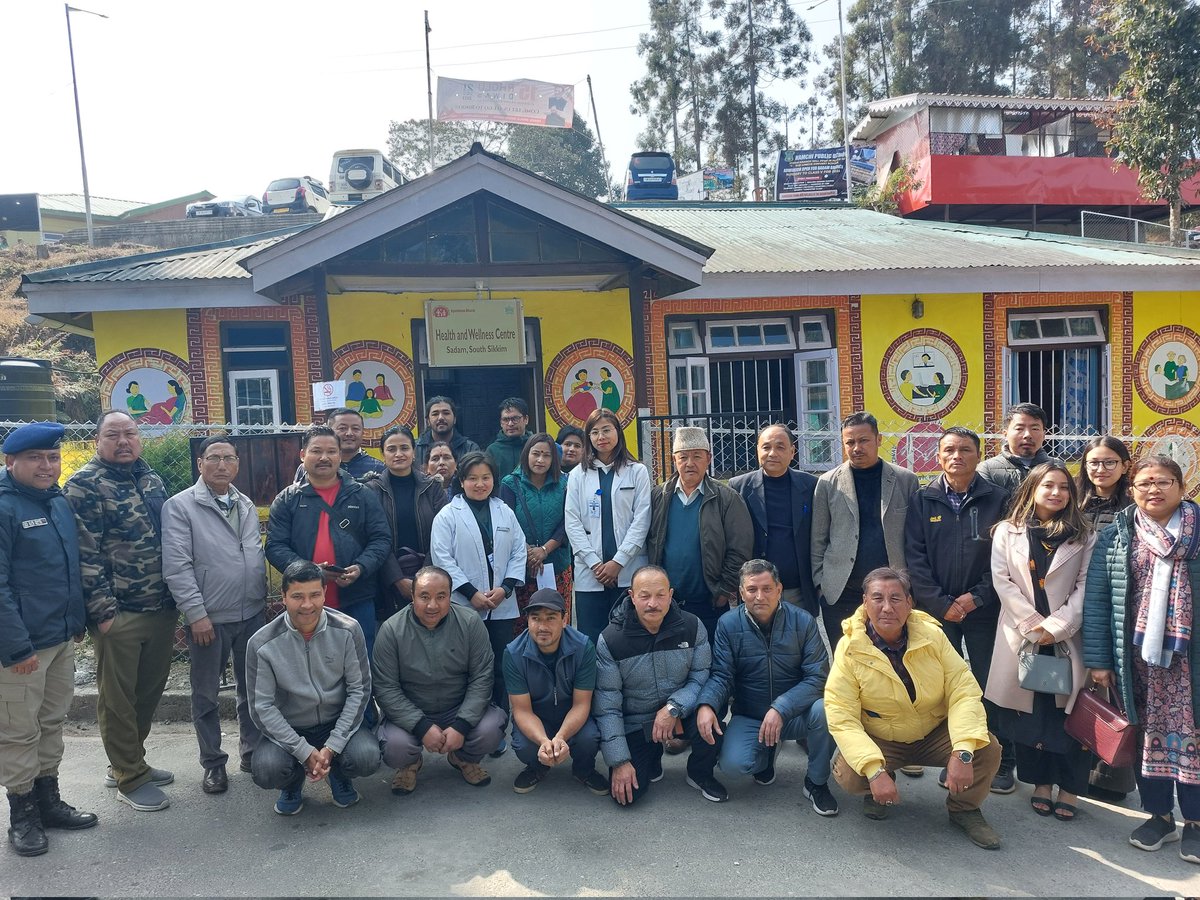 ChukitL's tweet photo. Co-ordination meeting with community people  for upcoming  NQAS  at Sadam HWC-SHC. @USAID_NISHTHA @AyushmanHWCs https://t.co/4zOvHq97Hx
