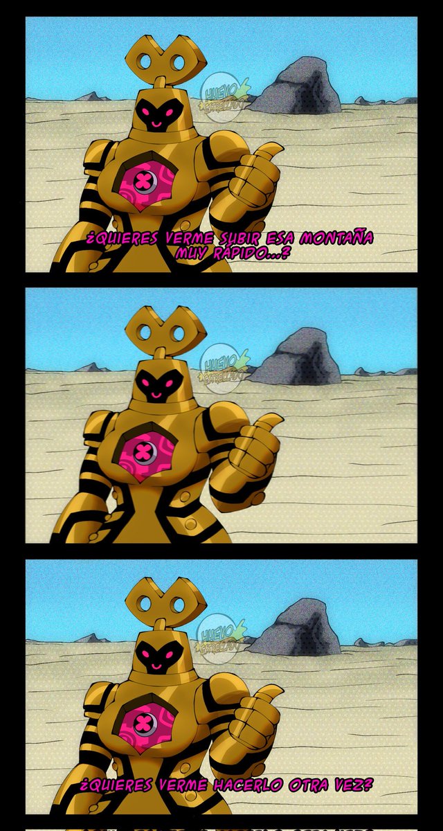 DeimosFarse's tweet photo. #Chaquetrix #ben10 #onmitrix 

Podemos Tener un delirio colectivo y hacer que clock work sea una tipa con complejo de jojos?

Tipo : a pasado 1 segundo ,han pasado 2 segundos etc etc

(imagen a su respectivo artista) https://t.co/eTz8cwQSlt