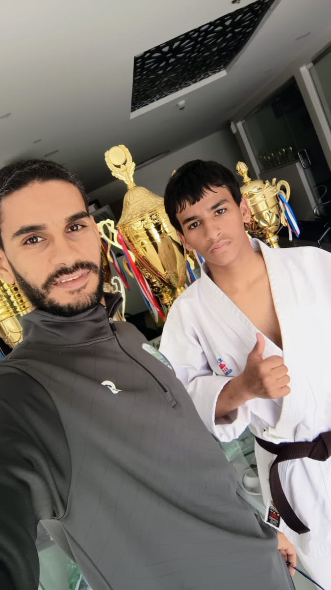 📄|
تهانينا لبطل #نادي_حبونا ولاعب المنتخب السعودي للكاراتيه هويج علي حصولة على الحزام الأسود " دان 1" 👍😍
