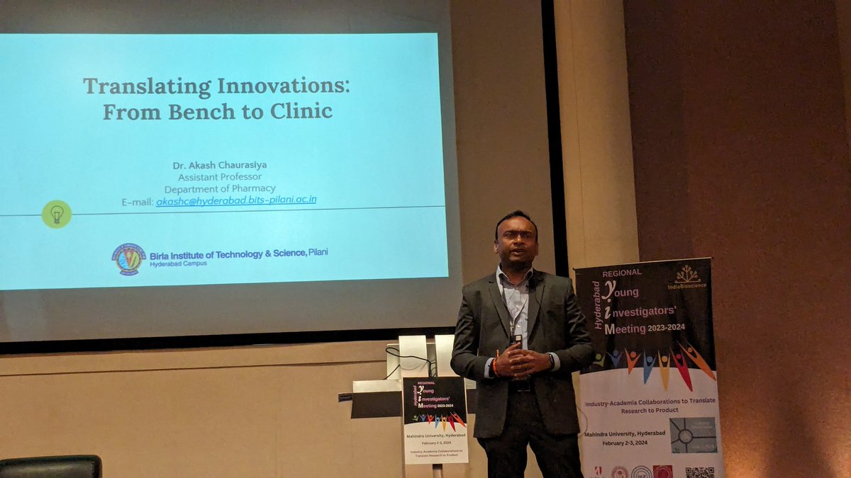 visu_bio's tweet photo. Thank you @IndiaBioscience for RYIM that enabled frank conversations and honest support. Special thanks to @Chauhanlab_ILS for spending his valuable time with us. Special mention to @MahindraUni for being an amazing host 

@IKP_SciencePark @BIRAC_2012 @sanjeevkchy @manjkira564 https://t.co/gSNuaUZoon