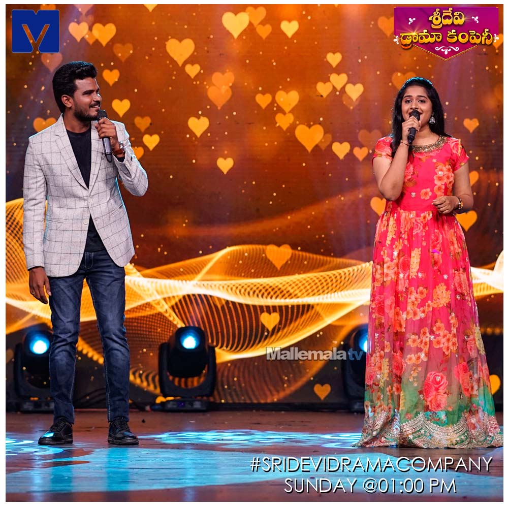 mallemalatv's tweet image. #Vikram #Sameera #SrideviDramaCompany #SDC