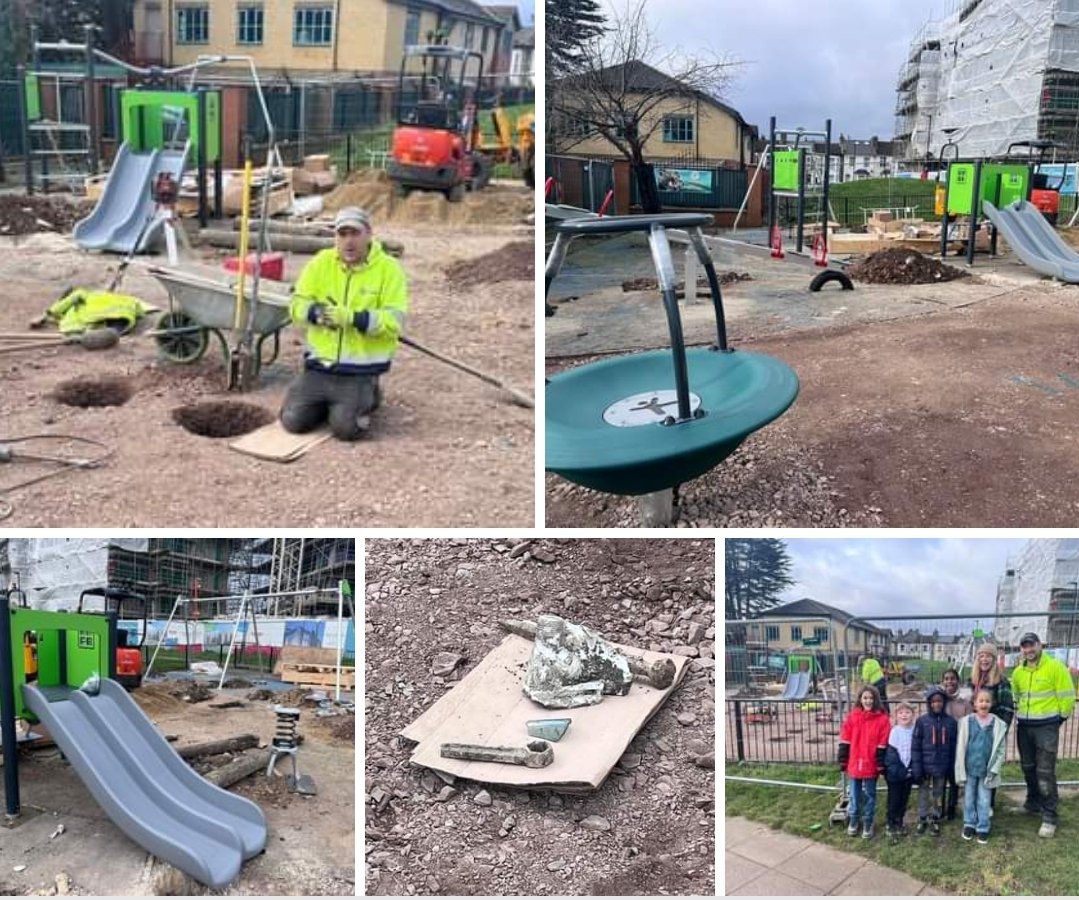 Our school councillors went along to see how the work on Culross Park is coming along. They had worked to help design the new park. We can’t wait to see it when it’s finished. How brilliant that our children have helped create something for the community to enjoy 💚