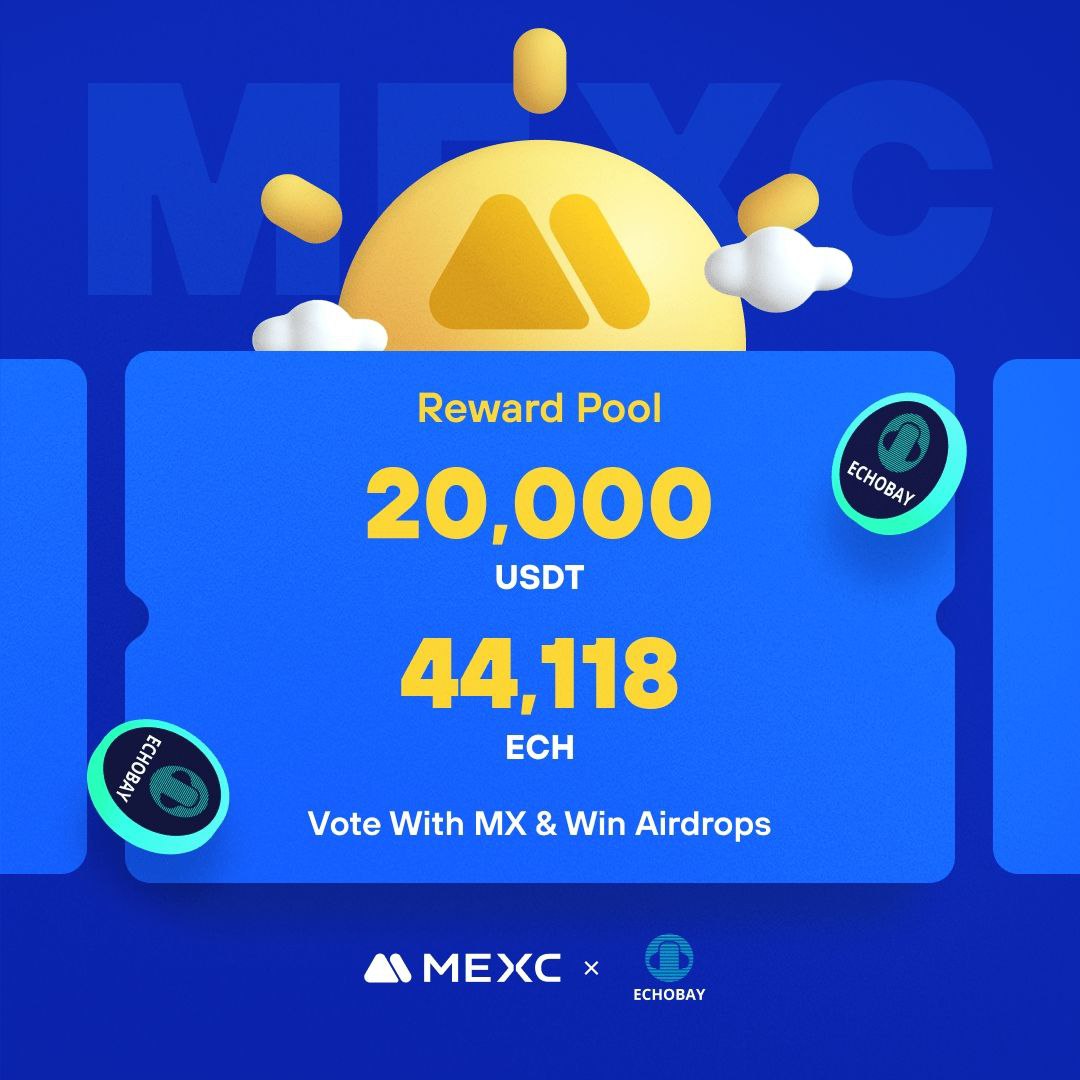 MEXC_DE's tweet photo. #Echobay , eine bahnbrechende dezentrale Musikplattform, auf der Kreativität, Community und Blockchain-Technologie zusammenlaufen, kommt zum #MEXCKickstarter 🚀
🗳Stimme mit $MX ab, um #Airdrops zu teilen
📈 $ECH /USDT-Handel: 04.02.2024, 13:00 Uhr
Details: https://t.co/W59GKlHMI6