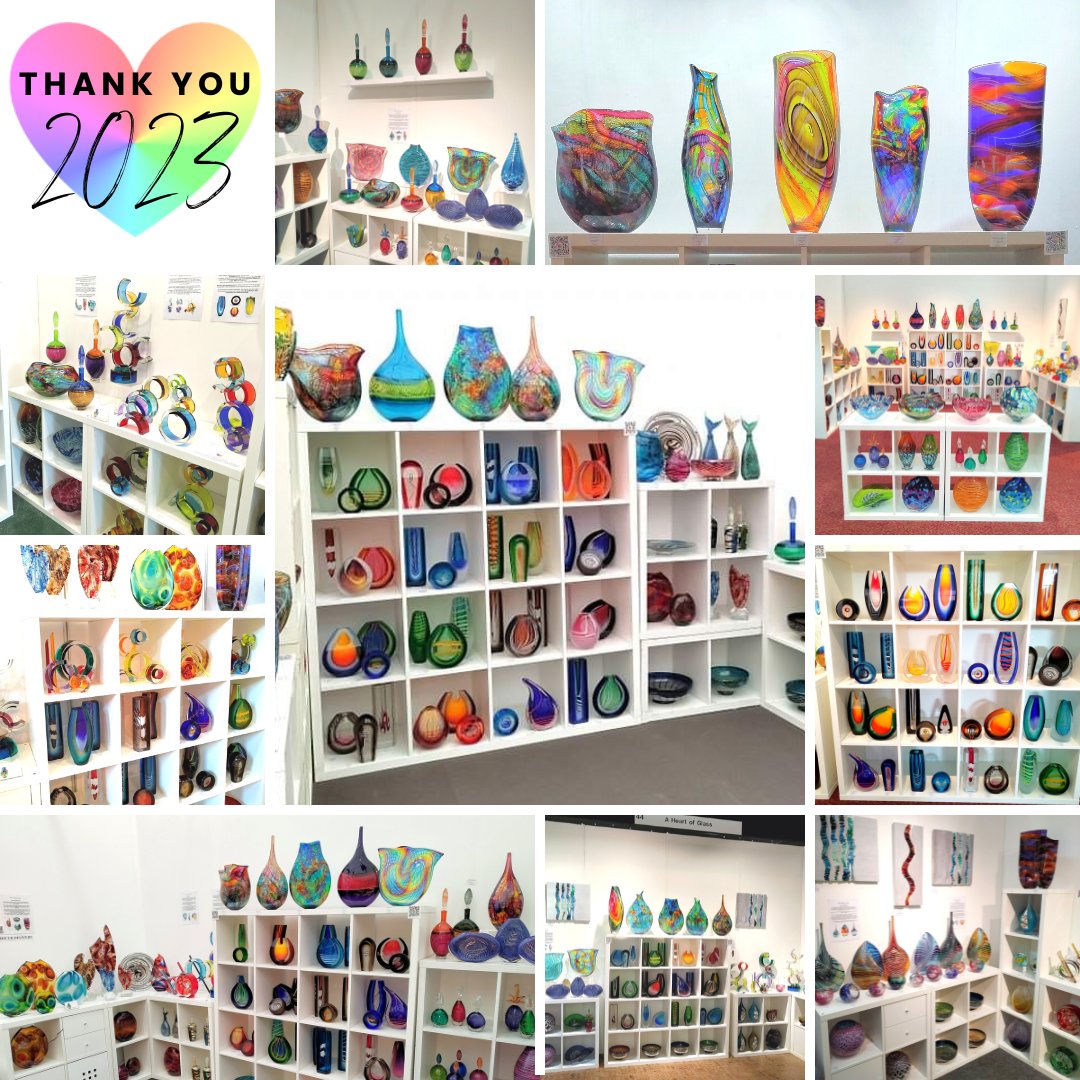 Our 2023
Without you the last 20 years of A Heart of Glass would not have been possible so THANK YOU

#smallbusiness #ShopSmall #supportsmallbussines #buylessbuybetterbuyhandmade #businessonline  #notonthehighstreet #shopindependent #onlinegallery #artglassgallery #buyartonline