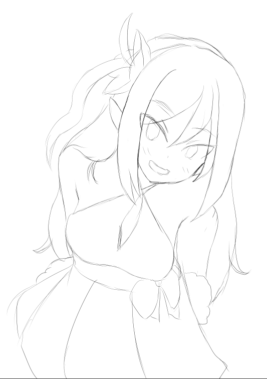 〆切は近いけど雑には描けない
#WIP 