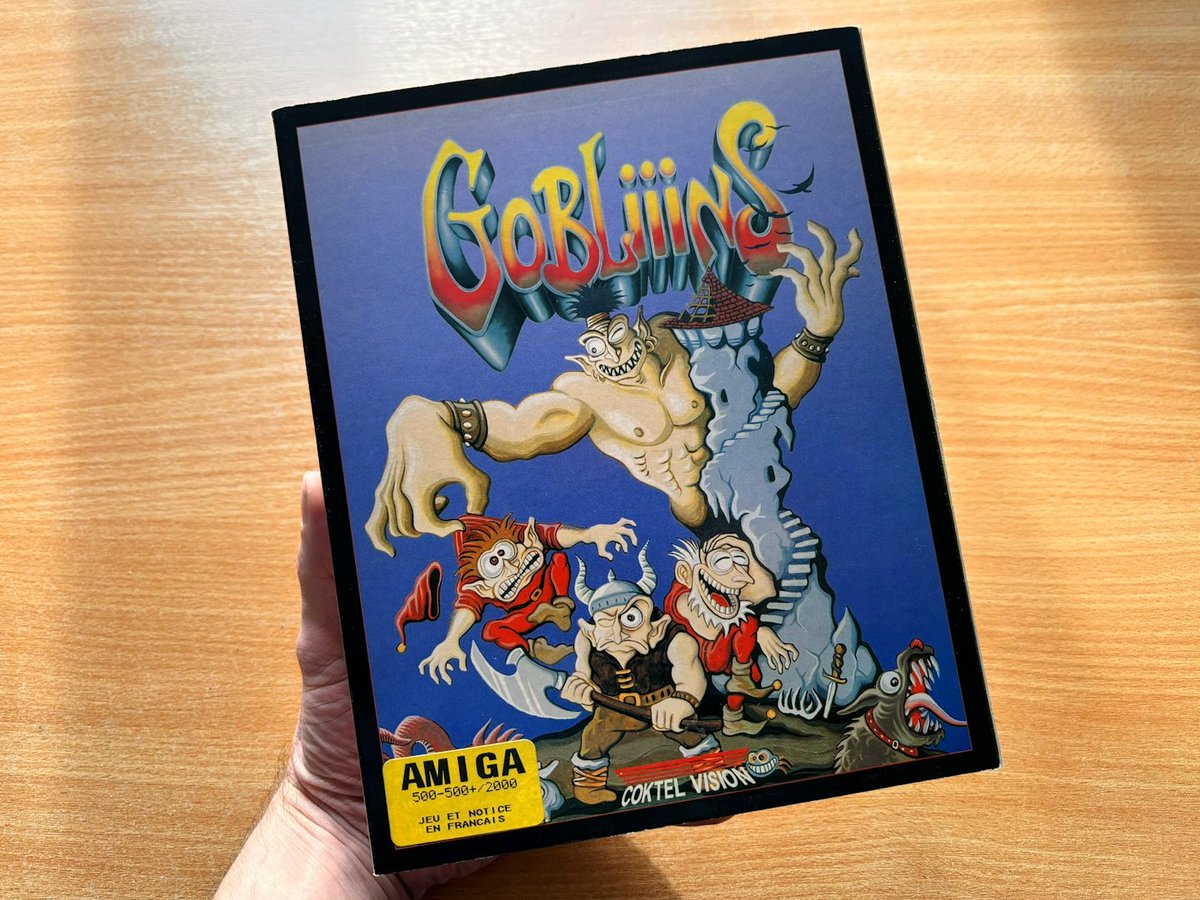 Gamrok's tweet photo. Reception of the week! 🥳

I love this adventure game so much ❤️

🧵 1/

#RetroGaming #Gobliiins #CoktelVision #MurielTramis #PierreGilhodes #AdventureGame #PointAndClick #Amiga #AtariST #DOSGaming #BigBoxGames https://t.co/cJBHUUk4Mc