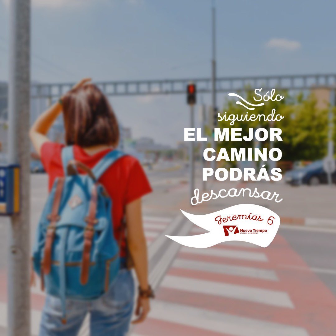 “Así dice el Señor: «Deténganse en los caminos y miren; pregunten por los senderos antiguos. Pregunten por el buen camino, ¡y sigan por él! Así hallarán el descanso anhelado.” Jeremías 6:16 #rpsp

Señor ayúdame a andar por el camino de la vida, en Jesucristo, amén 🙏