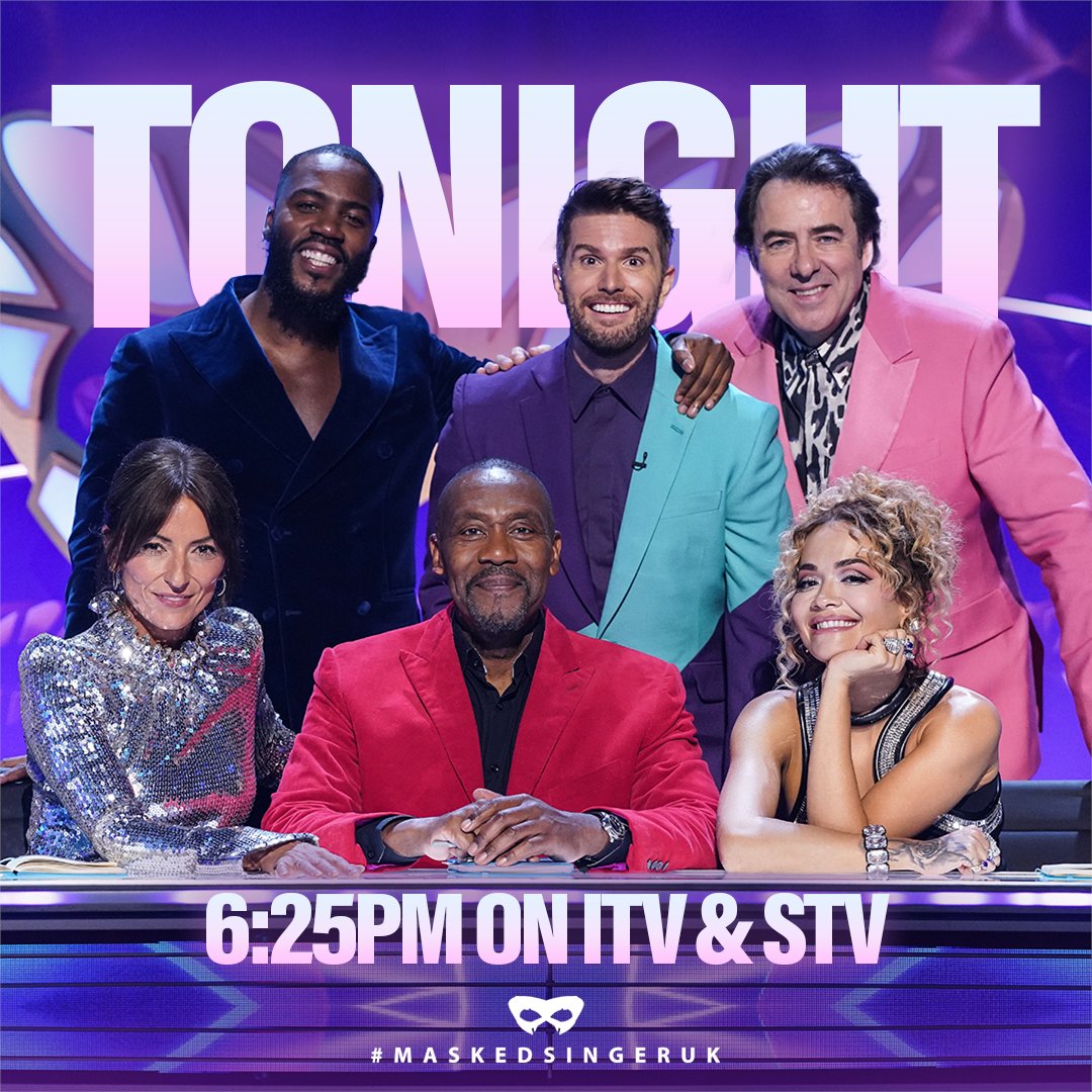 🎭👀 Get ready for a wild ride 🎉 TONIGHT'S #MaskedSingerUK episode has TWO jaw-dropping reveals! PLUS <a href="/LennyHenry/">Lenny Henry</a> joins the panel 🎶👉 TUNE IN at 6:25pm on <a href="/ITV/">ITV</a> <a href="/ITVX/">ITVX</a>  &amp; <a href="/WeAreSTV/">STV</a>! 🗼🥚🦗🐟🦶🤖🎀