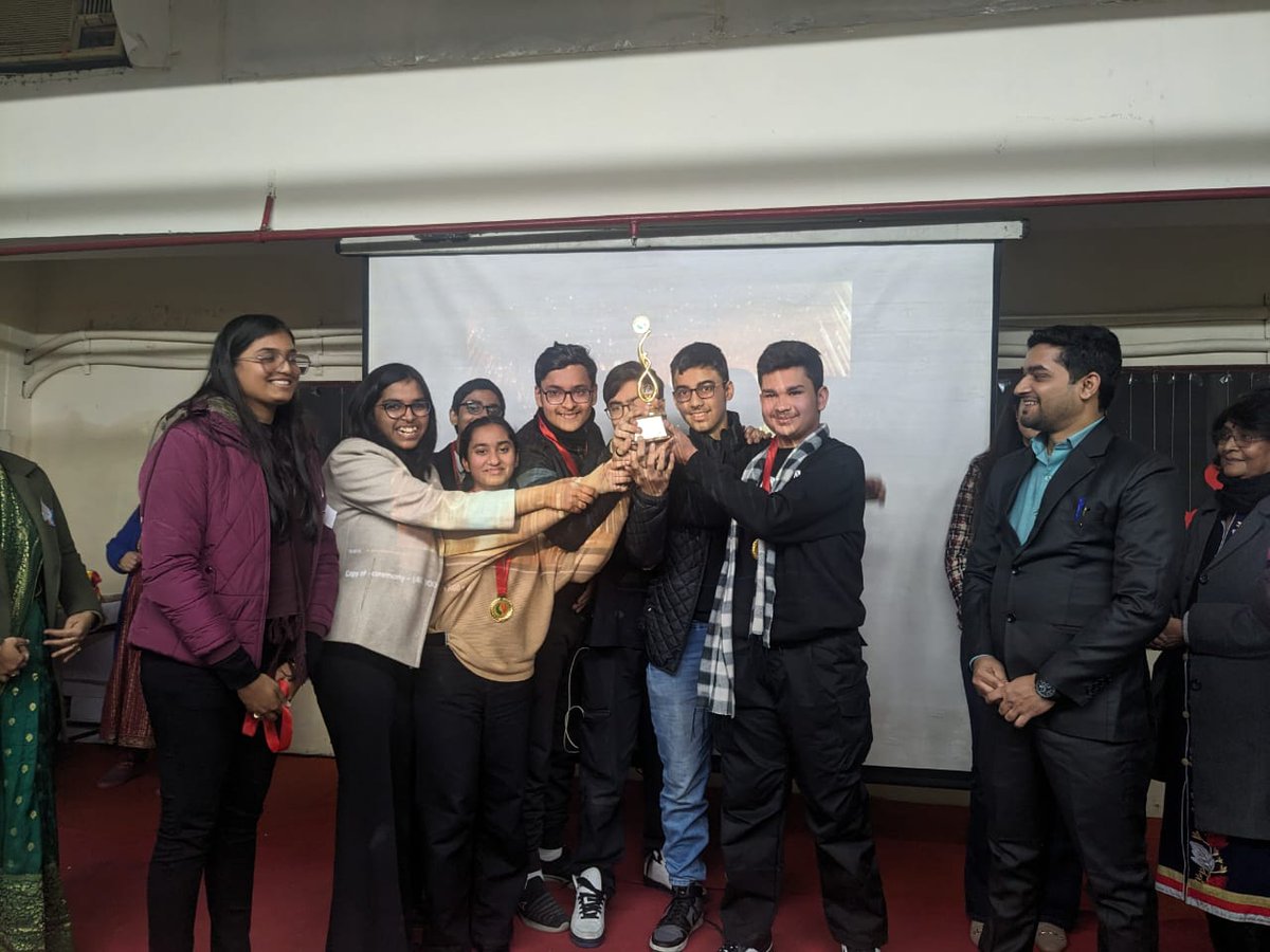 Heartiest congratulations team #AhlconIntl for winning gold medal and 2nd place by two participating teams in the Odyssey of the Mind, India 2024. Heartiest congratulations to participating teams and mentors. @sdg4all @ashokkp @pntduggal @kandhari_ekta @sunandask21