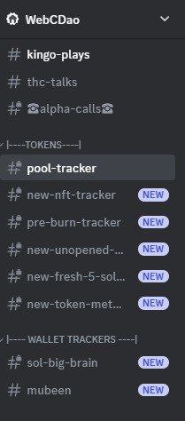 btcXalpha's tweet photo. Just a Small Update..

We have integrated some tools that should be useful for you all.

Let me know if u have want specific whale wallets, which we can track..

If there's some bug or error, 
feedback is welcome..

Like-  RT - tag 3 (non nft dao) friends ,
selecting 5 Winners . https://t.co/OvhhgINBEO