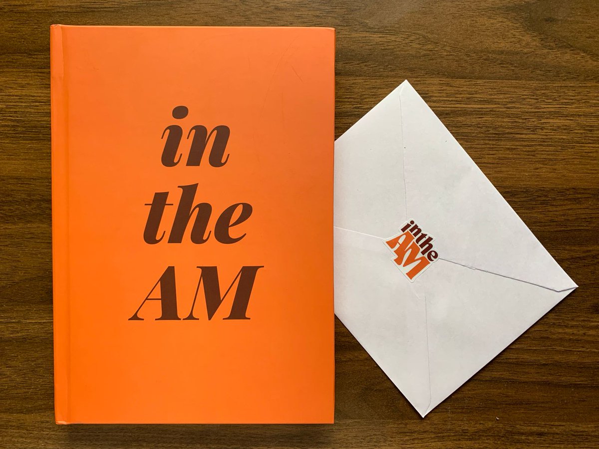 yourhappyymeal's tweet image. love the notebook @ArmaanMalik22 thankyouu 🥹🧡 #InTheAM