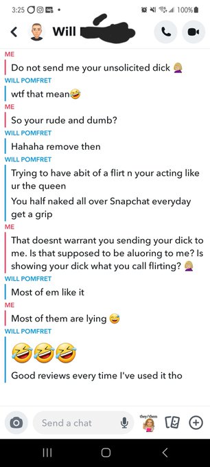 Don't be a Will... I'm fortunate that most of the men I interact with ask me before sending me dick pics<a href="/tag/dailydoseofdolly"class="tags"><span>#dailydoseofdolly</span></a>