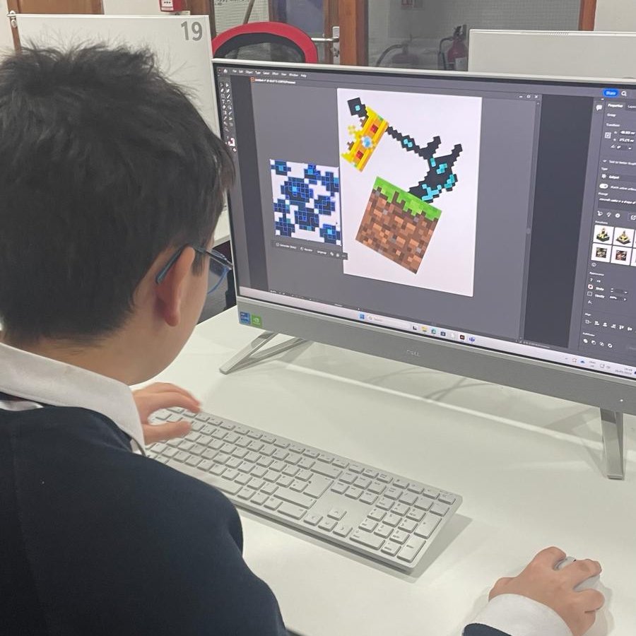 prep_stem's tweet photo. Sport &amp; textiles - first project making kit bags. Adobe Illustrator for graphic design, dye sublimation process to transfer our designs to fabric. Now learning how to use sewing machines. DTE-Art collaboration @SedPrepArt https://t.co/HClvG0FlB9