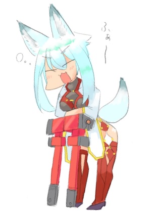 ほ、ほら
色合いといい、巫女でしょう?
鳥居も持ってるし(?) 