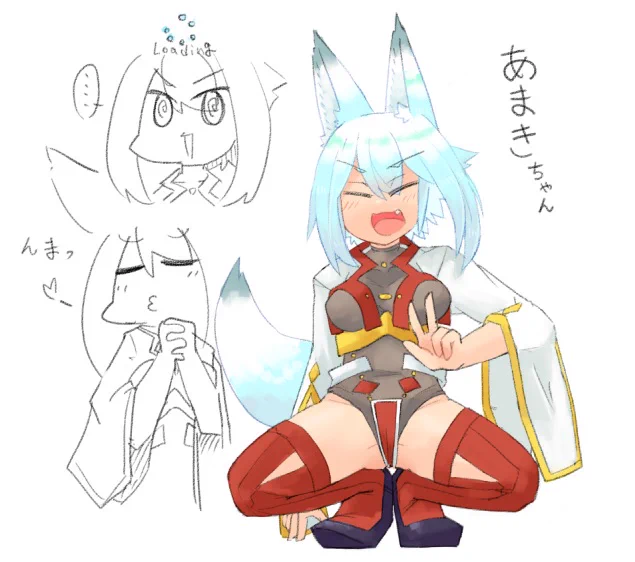 ほ、ほら色合いといい、巫女でしょう?鳥居も持ってるし(?) 