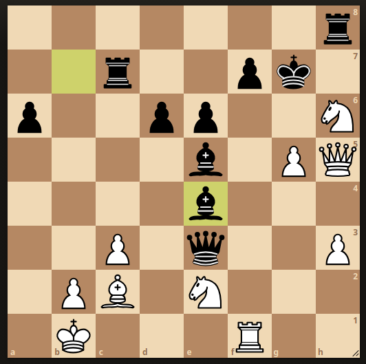 UnicodeChess's tweet photo. White to Move
Mate in 2 https://t.co/jRY1kt12Ea
