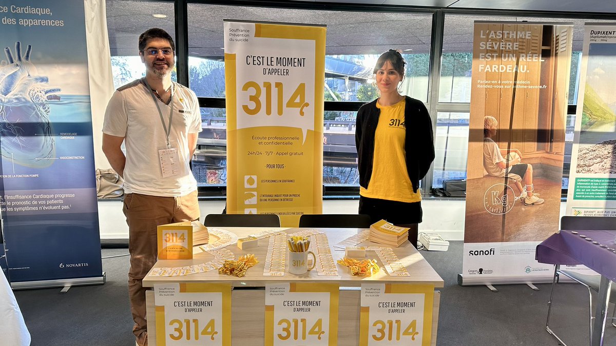 Josselin Guyodo (@josselinguyodo) on Twitter photo Le centre répondant <a href="/3114_appel/">𝟯𝟭𝟭𝟰</a> Occitanie du <a href="/CHU_Montpellier/">CHU de Montpellier</a> est présent aujourd’hui à la 2eme Journée des Infirmiers en Pratique Avancée organisée par le <a href="/gipa_oc/">Gipa-Oc</a> et l’<a href="/ARS_OC/">ARS Occitanie</a> à <a href="/montpellier_/">Ville de Montpellier</a> pour rencontrer ces nouveaux acteurs majeurs de la santé dans les territoires Le centre répondant <a href="/3114_appel/">𝟯𝟭𝟭𝟰</a> Occitanie du <a href="/CHU_Montpellier/">CHU de Montpellier</a> est présent aujourd’hui à la 2eme Journée des Infirmiers en Pratique Avancée organisée par le <a href="/gipa_oc/">Gipa-Oc</a> et l’<a href="/ARS_OC/">ARS Occitanie</a> à <a href="/montpellier_/">Ville de Montpellier</a> pour rencontrer ces nouveaux acteurs majeurs de la santé dans les territoires
