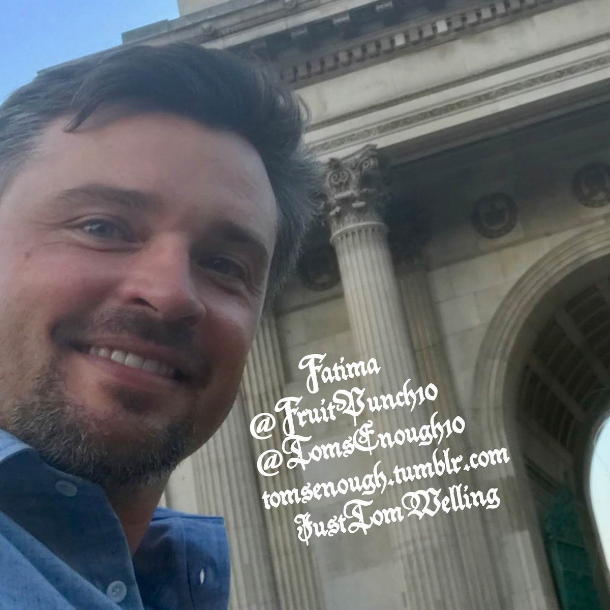 FruitPunch10's tweet photo. Love Tom Welling FOREVER! #TomWelling #Smallville #Lucifer #Professionals #DeepSix #TheWinchesters #ColdDeck https://t.co/A2W9L6Lfpv
