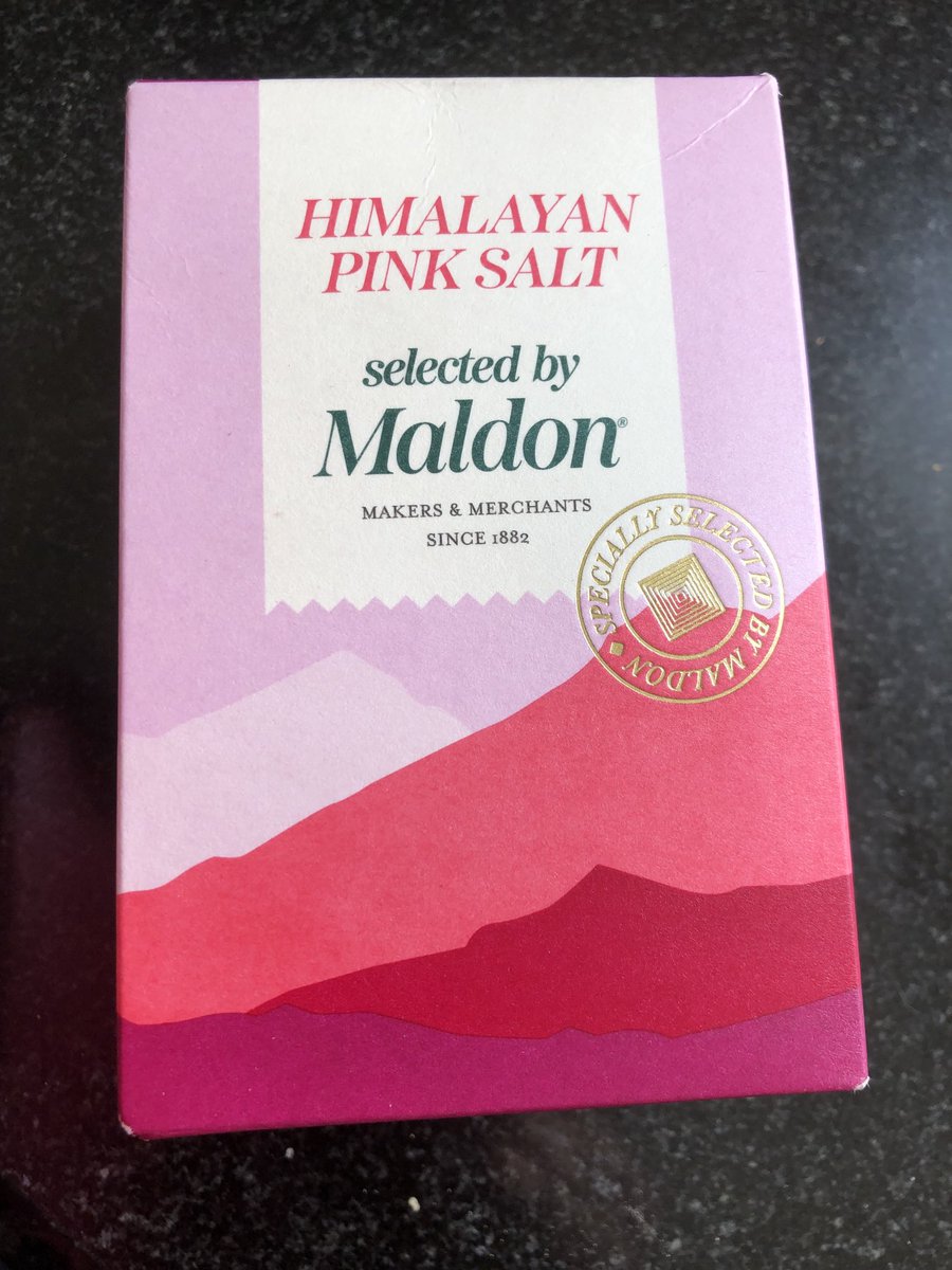 Look what ⁦<a href="/GPOstores/">Garboldisham Shop 💛💙🤍</a>⁩ is stocking. Only the best sea salt