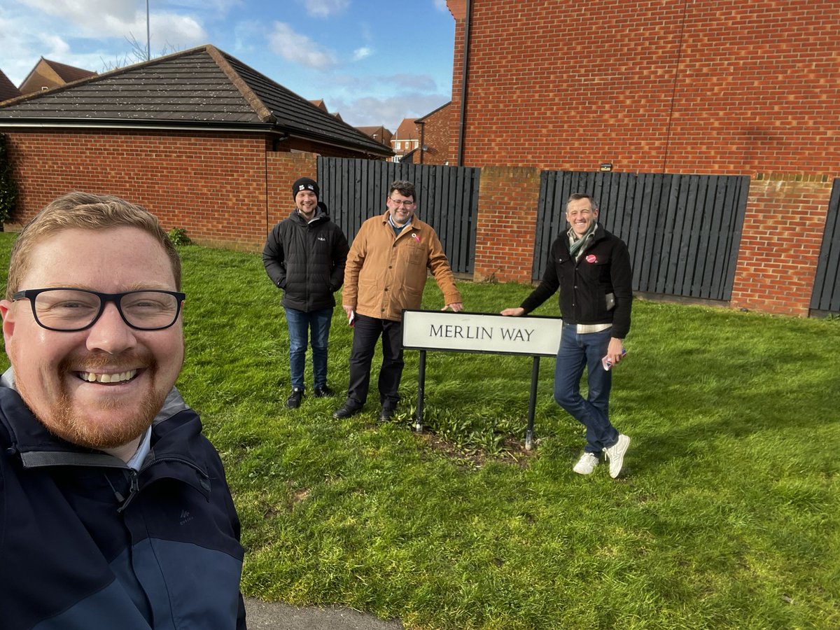 Massive thanks to @LewisAtkinson for coming down from Tynemouth to support our campaign this morning. Great response on the doors.