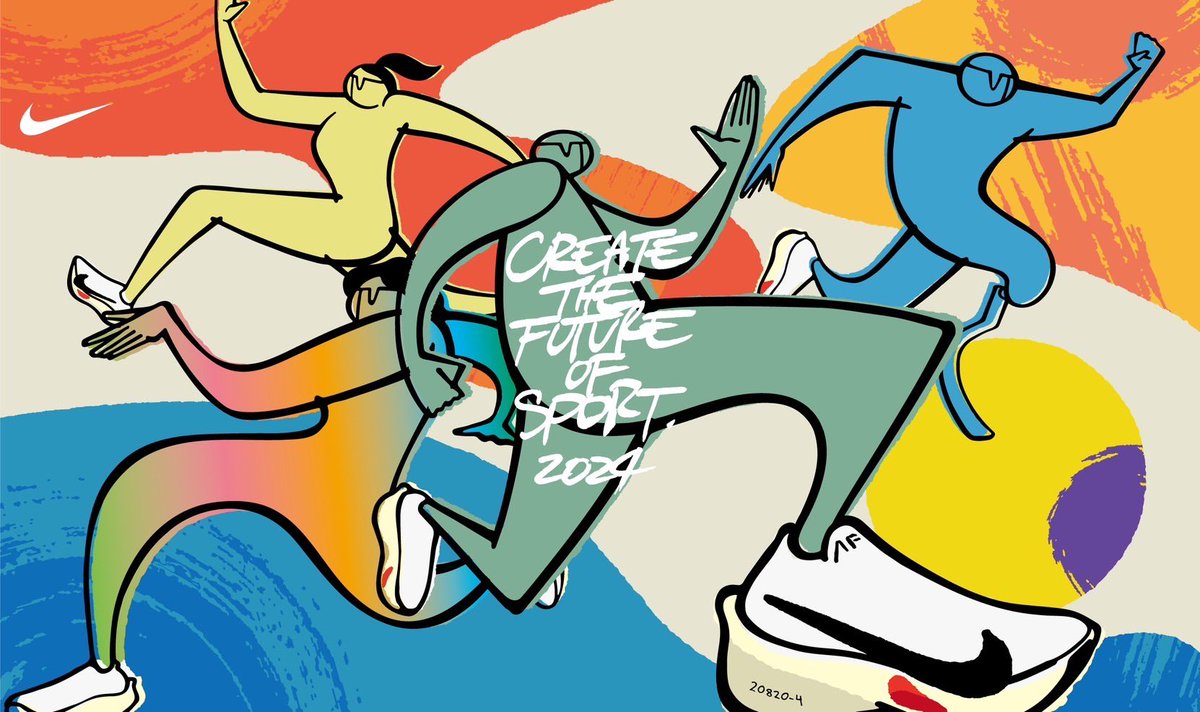 LeegetStore's tweet photo. #Repost @leeget

New Year Greeting Card for NIKE JAPAN.

"CREATE THE FUTURE OF SPORT. 2024"

念願のNIKEとのオフィシャルワーク✍🏼
2024年グリーティングカードのイラストを
担当しました。

関係者の皆さま
ありがとうございました！

#leegetartworks https://t.co/BOPdqrhP5V