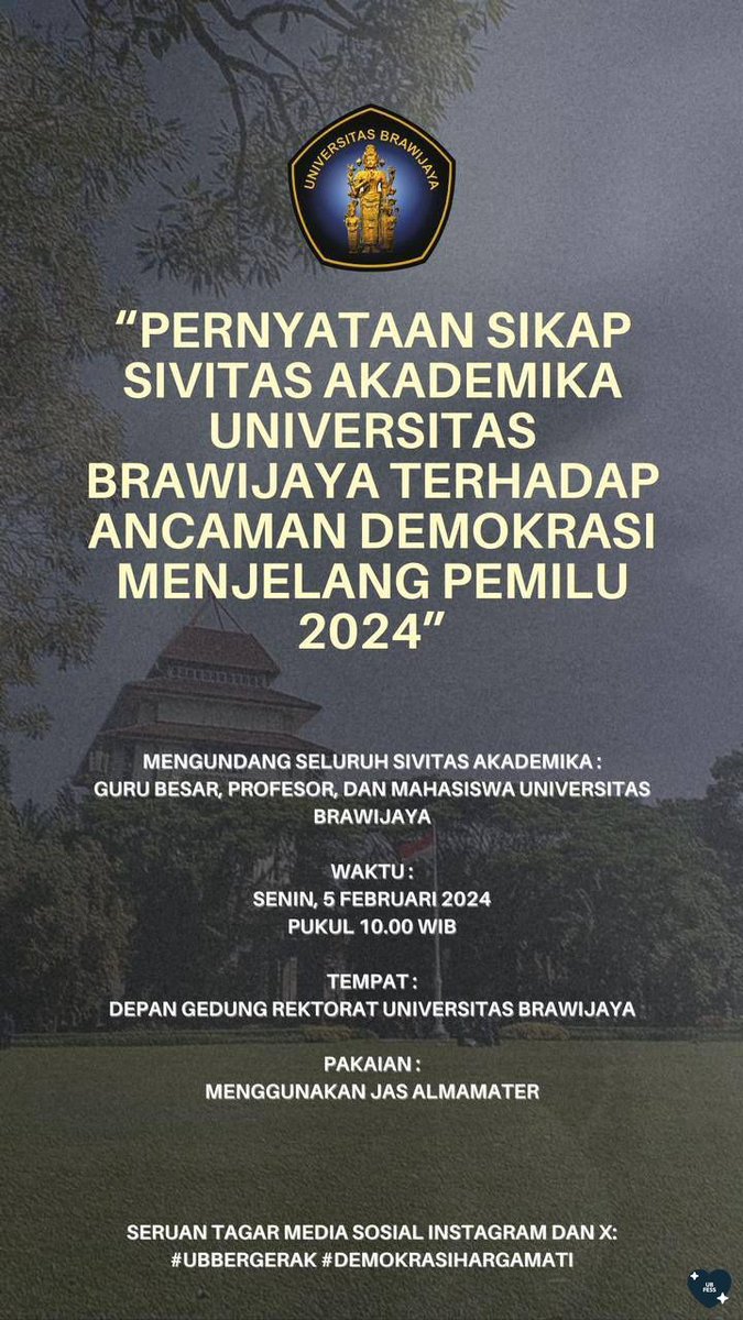 Alhamdulillah. Almamater ku bergerak