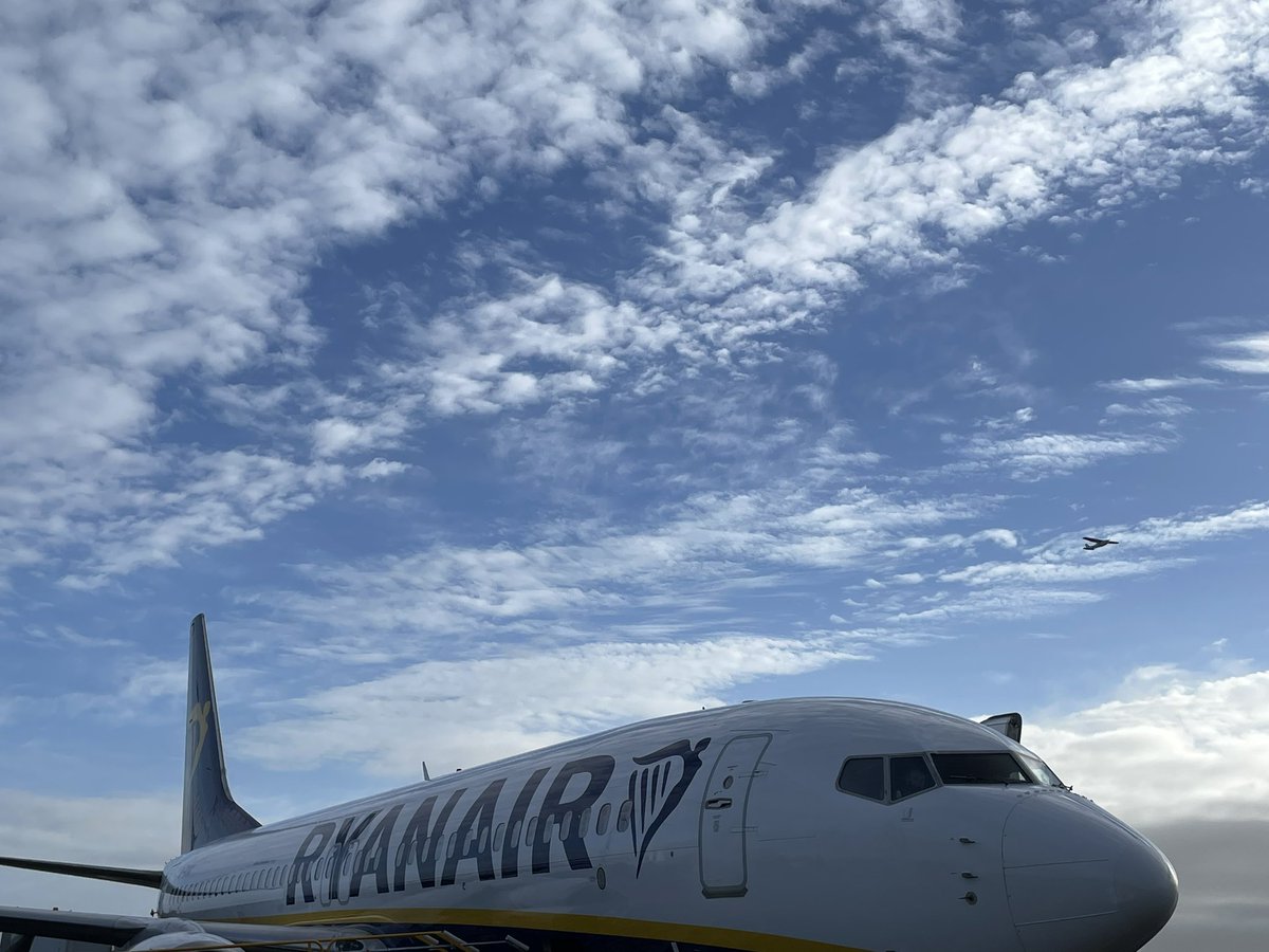 Big planes and little planes in the sky at Knock today ✈️ <a href="/Irelandwest/">Ireland West Airport</a> <a href="/Ryanair/">Ryanair</a>   #bestairport #knockairport #flying #manchester #Ireland #Mayo