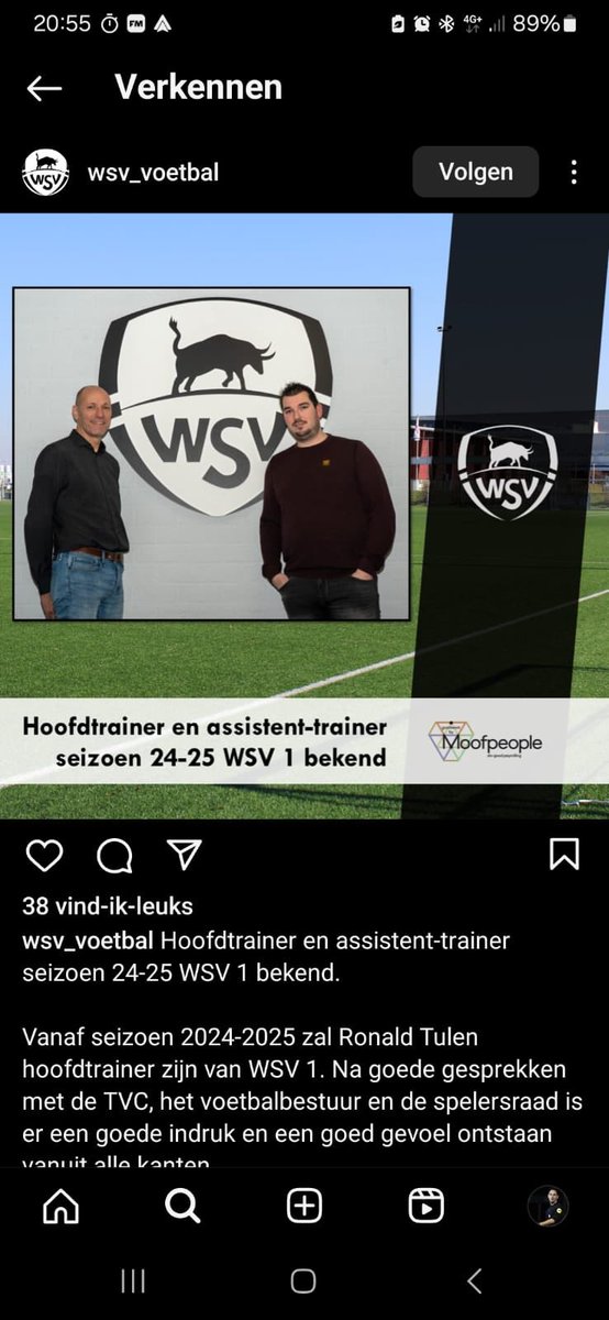 Mooie nieuwe uitdaging volgend seizoen bij ⁦<a href="/wsv_voetbal/">WSV Apeldoorn</a>⁩