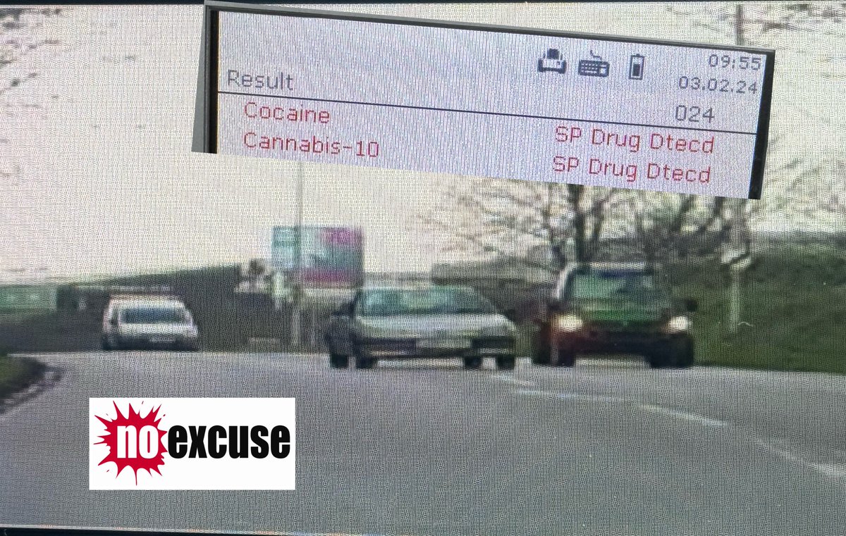 DC_NoExcuse's tweet image. #Newquay - Peugeot driver seen carrying out a dodgy overtake and not wearing a seatbelt - stopped and tested positive for both cannabis and cocaine - now in custody for a blood specimen to be obtained #NoExcuse #Fatal5 @DraegerNews