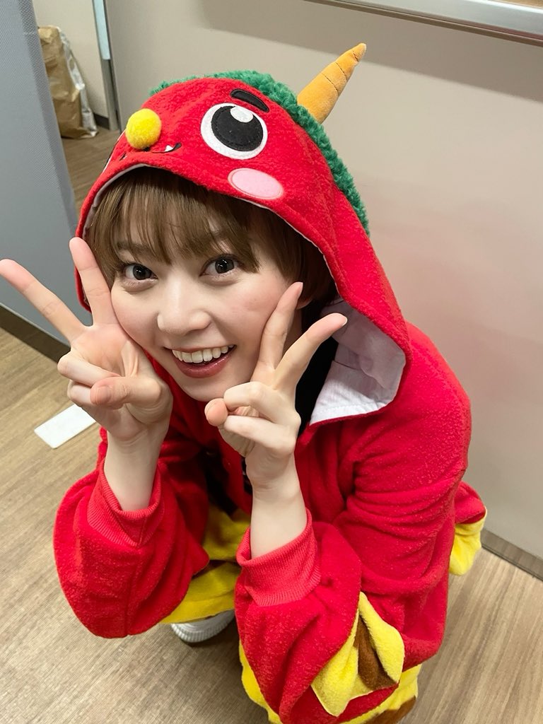 ebichu_staff's tweet photo. #節分
#赤鬼
#エビ中
#えびちゅう
#安本彩花 https://t.co/VZ4FwEQ1RH