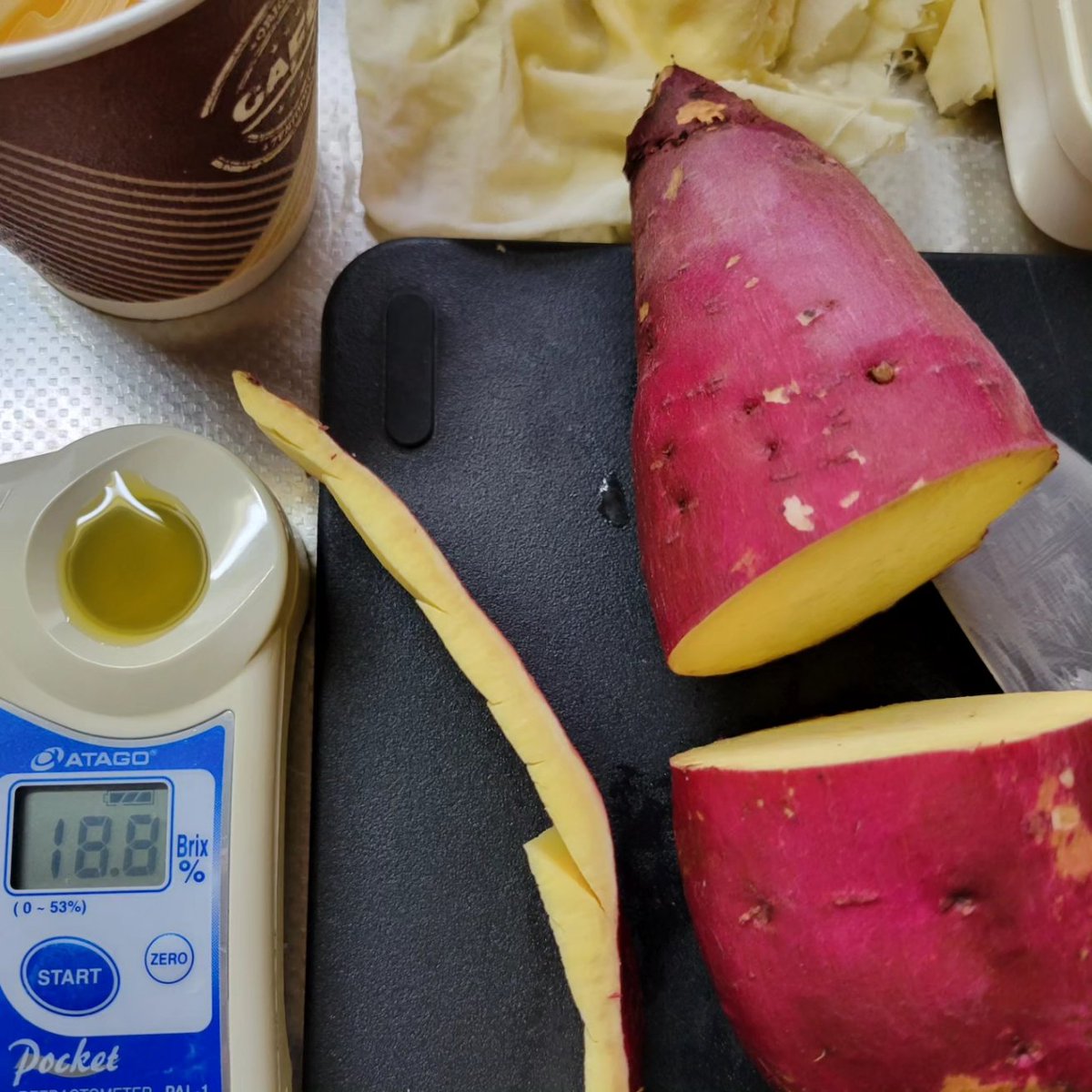 いい感じに糖度が上がってきました。