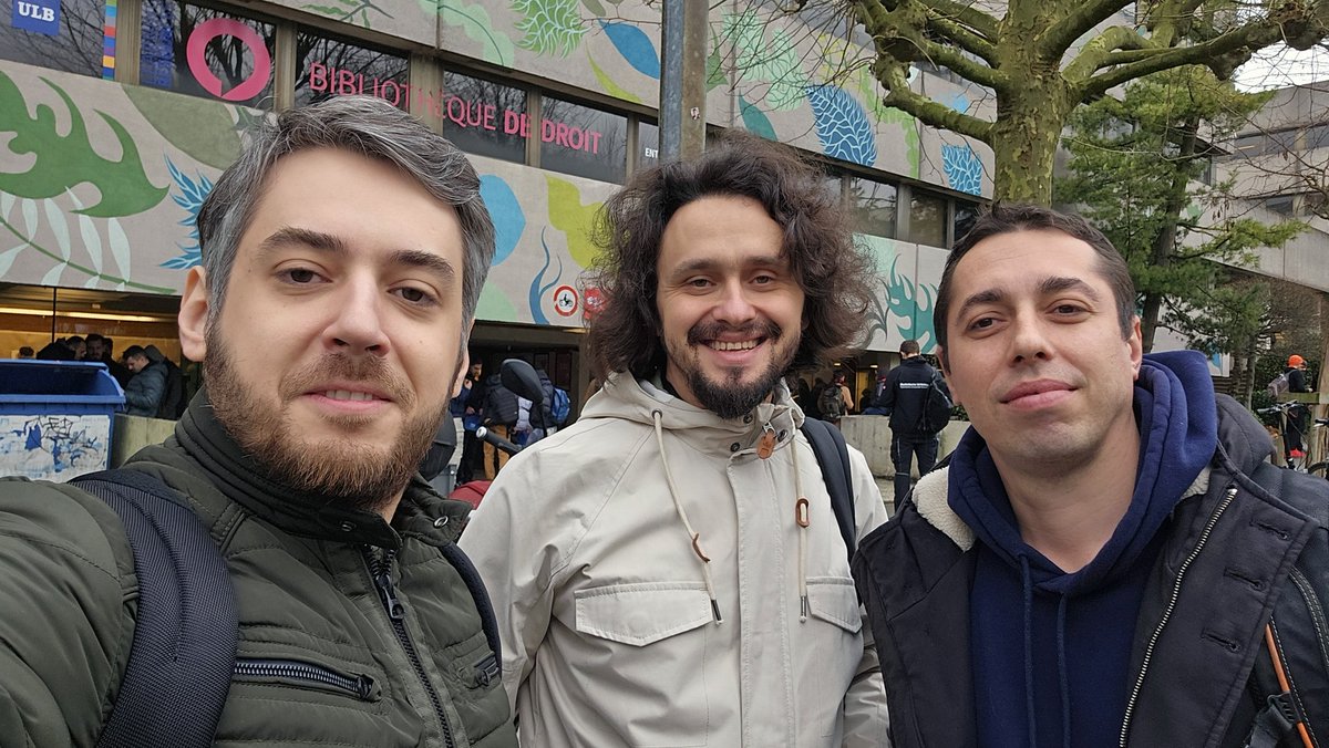 liviuchircu's tweet image. Excited to be part of #FOSDEM24, with the usual brawling for coffee and stickers, lots of friendly faces and plenty of #RTC, which now got allotted a full Saturday. #opensips talk at 17:50 local time!