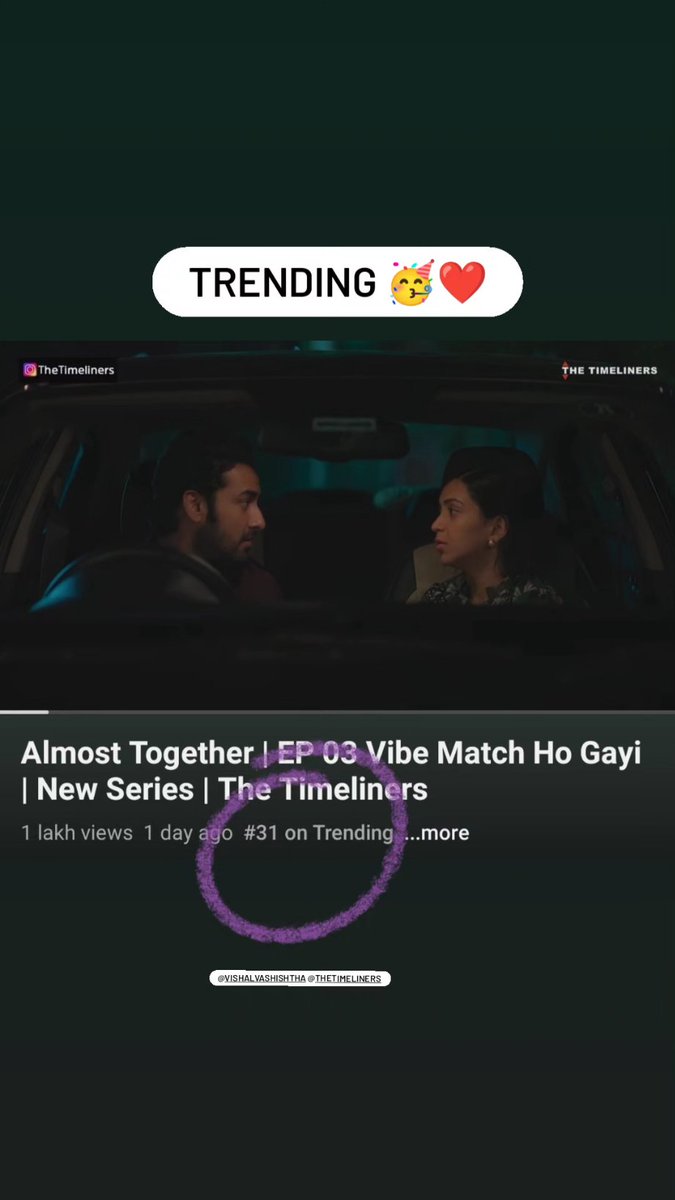 And it's trending 🤩💃🥳 Watch the finale episode now. #VishalVashishtha