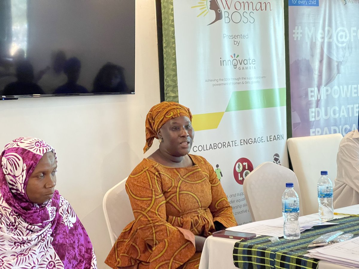 From the statement of the Deputy Executive Director for the Directorate of Gender Equality and Women Empowerment under the Ministry of Gender and Children Affairs, Madam Neneh Touray, she highlighted that - A vital part of this movement is sensitization, from victims &amp; survivors.