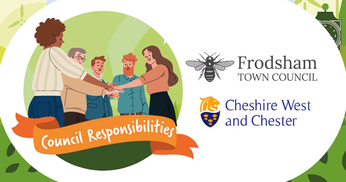 Frodsham Town Council and Cheshire West and Chester Responsibilities #Frodsham #CWaC frodsham.gov.uk/responsibiliti…