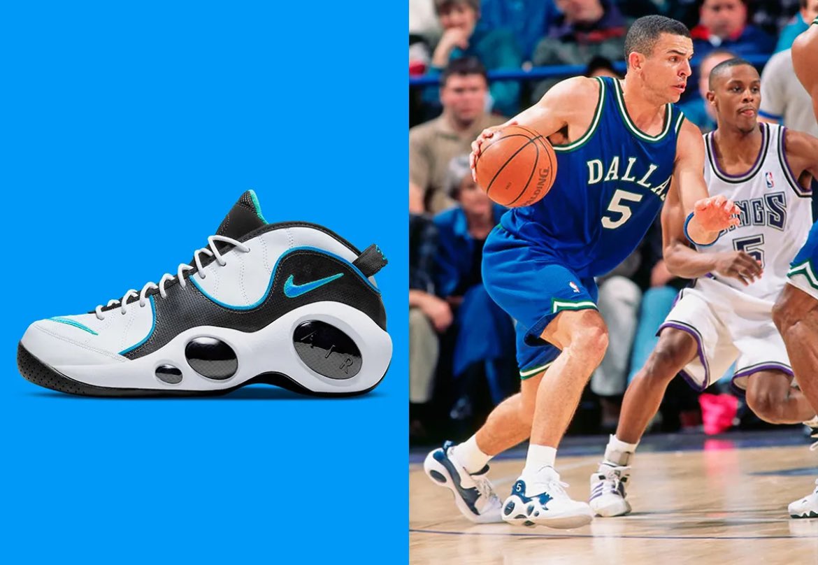 Jose_Ajero's tweet photo. Nike y su guiño a Jason Kidd para el AllStar.
Sus Zoom GT serán la vida moderna de las Zoom Flight 95!
#LaBolaNoMiente https://t.co/u4EWHVNCoW