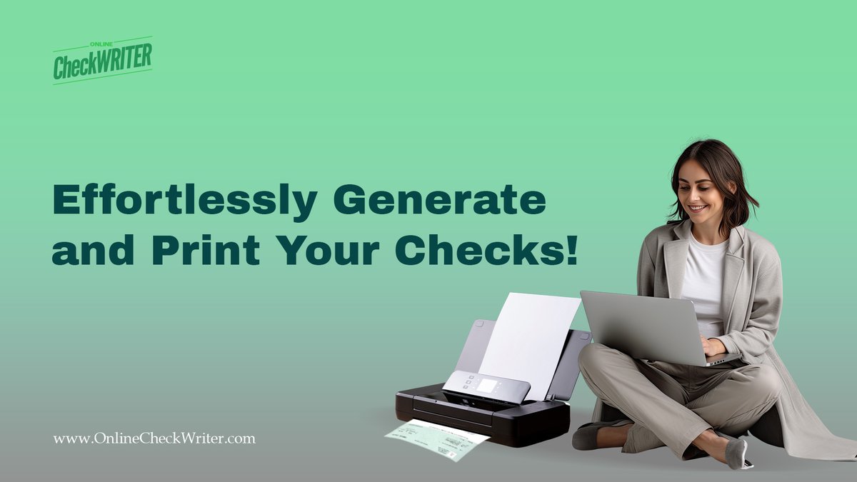 webcheckwriter's tweet image. OnlineCheckWriter.com allows you to customize and print checks from home or office using any printer. Sign up now. 
 
Learn more: onlinecheckwriter.com/print-check-at… 
 
#PrintChecksFromHome #PrintCheckAtHome