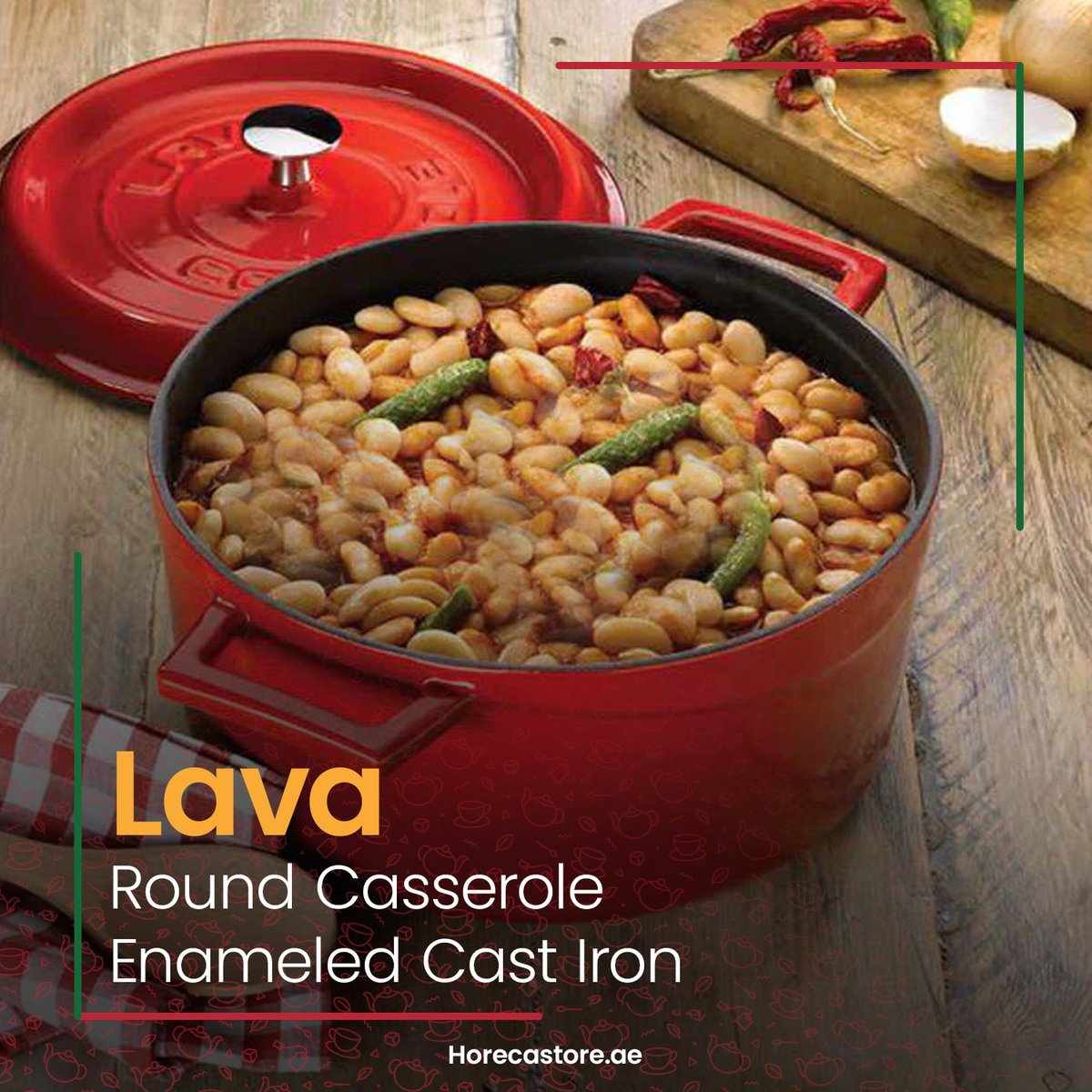 HorecaStoreAE's tweet photo. As a Chef, you have the Power to Bring Soul to the recipe you Cook. This Casserole is just a vessel for the Magic 🍽️

Shop Online ▶ https://t.co/96tcZjy7Tb

#HorecaStore #Horeca #Hospitality #HotelSupplies #RestaurantSupplies #Lava #LavaMetal #Casserole #onlineshopping #ChefLife https://t.co/nfFlbCqOpF