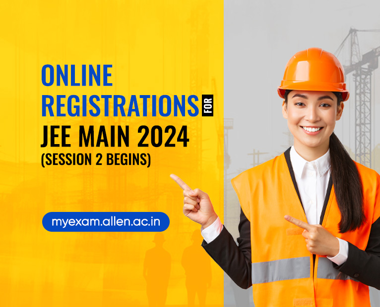 ALLENkota's tweet image. #JEEUpdate
Online Registration for JEE Main 2024 Session 2 Begins. 
Know more: myexam.allen.ac.in/jee-main-2024-…

#JEEMain #JEEMain2024 #RegistrationBegins #Session2