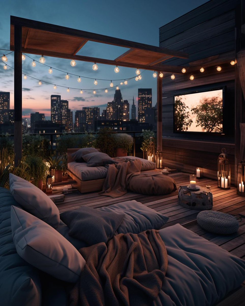 Interiorhunt11's tweet photo. Cozy balcony https://t.co/54EFCunWpC