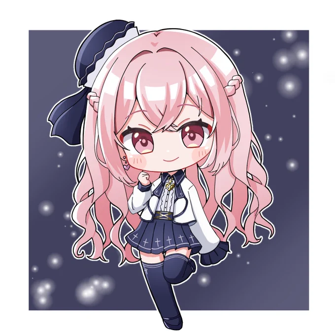 デフォルメイラストのご依頼でしたもりぱしゃん様ありがとうございました#ミニキャラ有償依頼 
