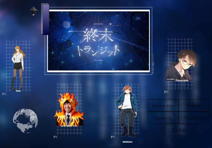 syuryo555's tweet photo. CoC6『終末トランジット』
KP:りゅか。さん
PL:たろすけさん、まうさん、くるしさん、サランラップ
🤔「ラウンジとラウンジに行けるってことは俺たちはラウンジかラウンジどっちに行くかを選べるってことですよね」
🧐「そうなんですよ。つまりはラウンジってことです。」
😌「....... ( ˘ω˘)ｽﾔｧ」 https://t.co/6MAQfslTqO
