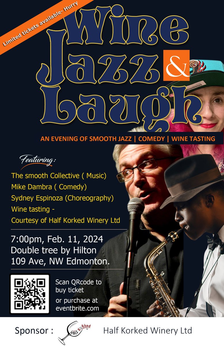 kc_kco's tweet photo. Wine, Jazz &amp; Laugh. An evening of contemporary smooth Jazz music, Comedy, and Wine tasting https://t.co/gXQ5NXCjxH