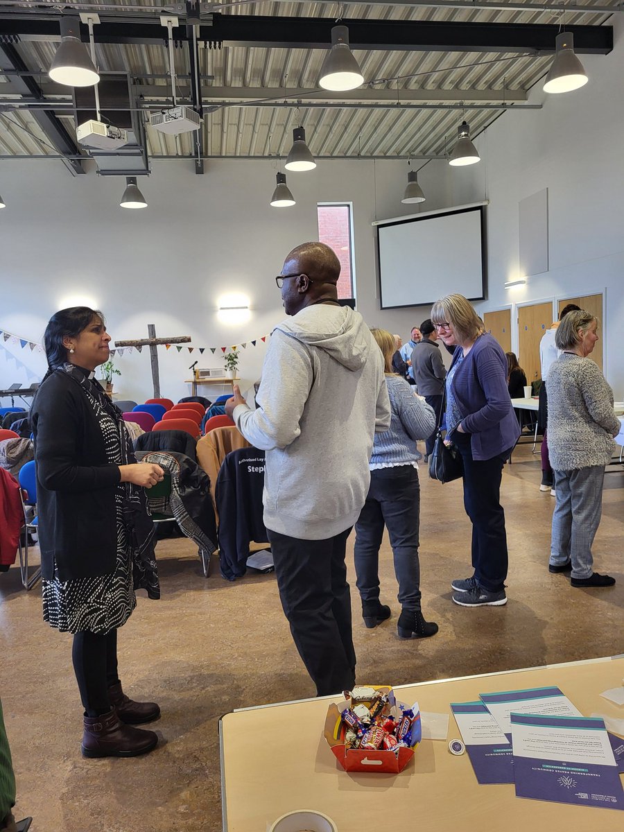 Vocations Day in full swing! Amazing to see so many people exploring God's call and hearing from people in a wide variety of lay and ordained ministries. 🙌🏼